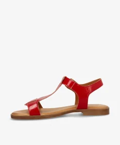 Dame Shoedesign Copenhagen NORA P - lak læder - Flade sandaler