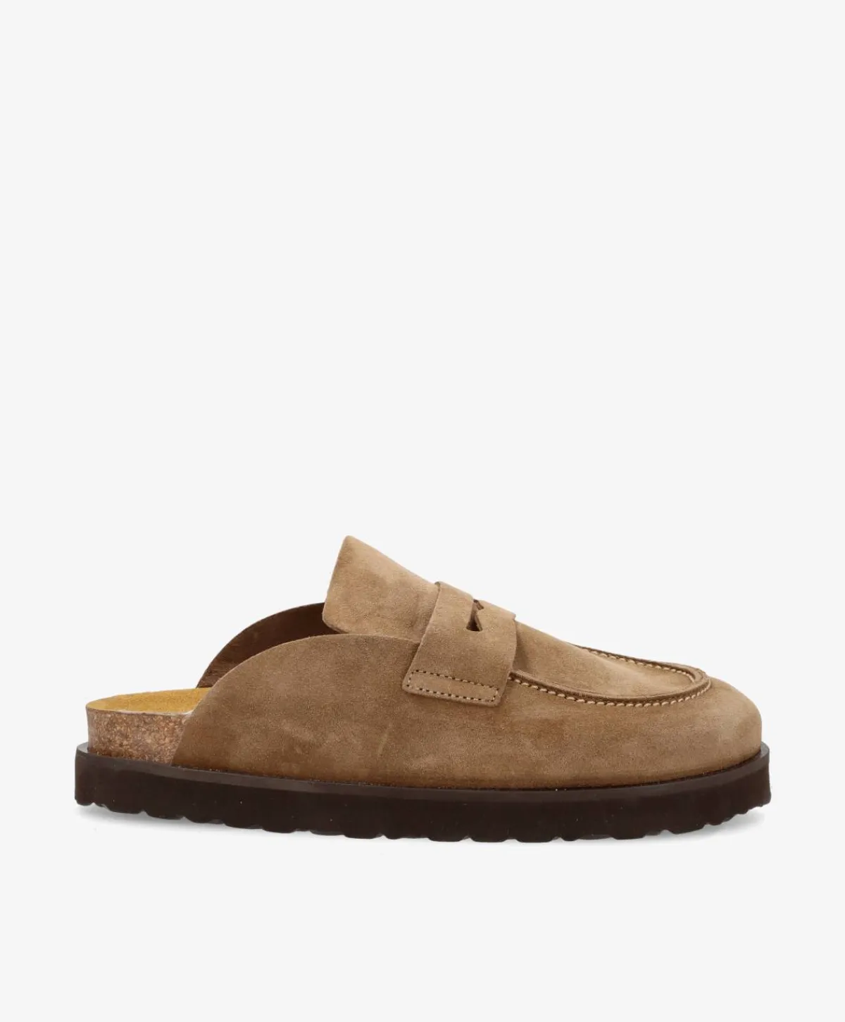 Dame phenumb copenhagen OCTAVIA - Taupe ruskind - Mules Dame