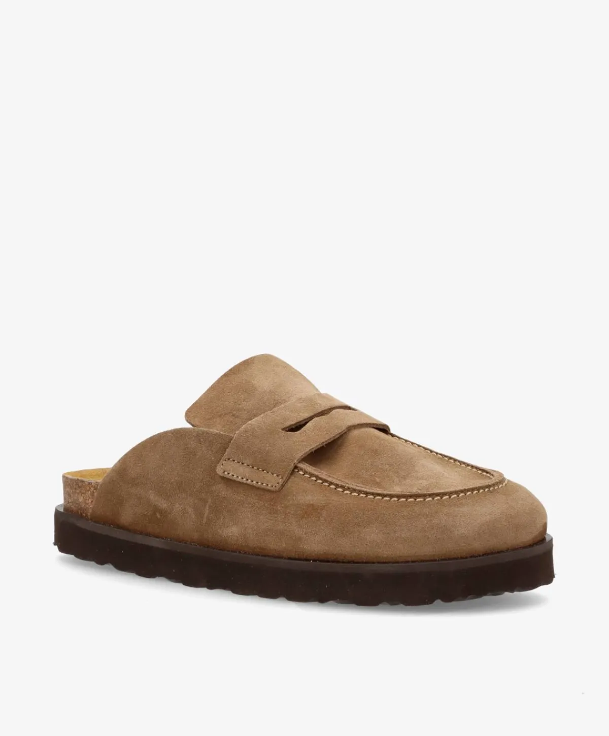 Dame phenumb copenhagen OCTAVIA - Taupe ruskind - Mules Dame