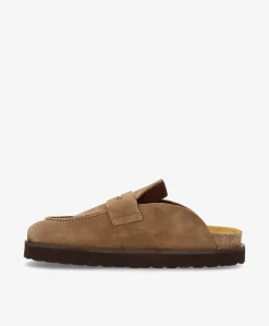 Dame phenumb copenhagen OCTAVIA - Taupe ruskind - Mules Dame