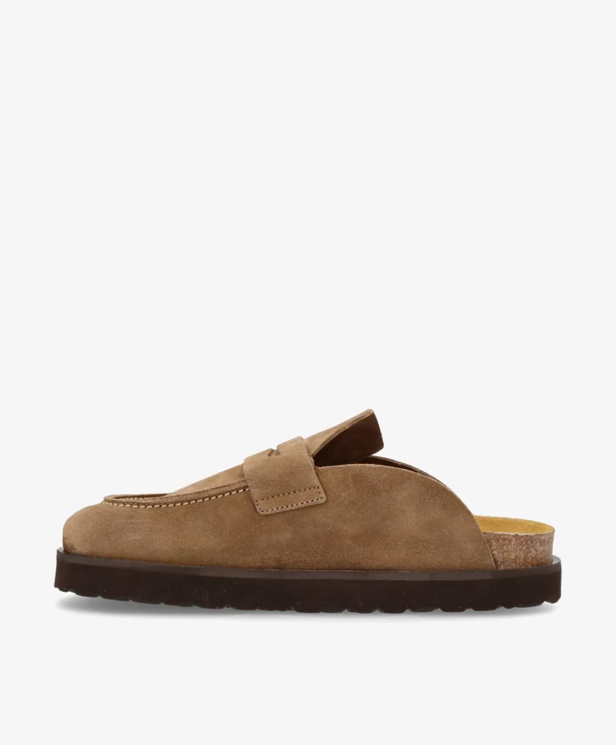 Dame phenumb copenhagen OCTAVIA - Taupe ruskind - Mules Dame