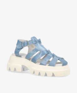 Dame phenumb copenhagen REBEL P - Sandal - Blue pastel