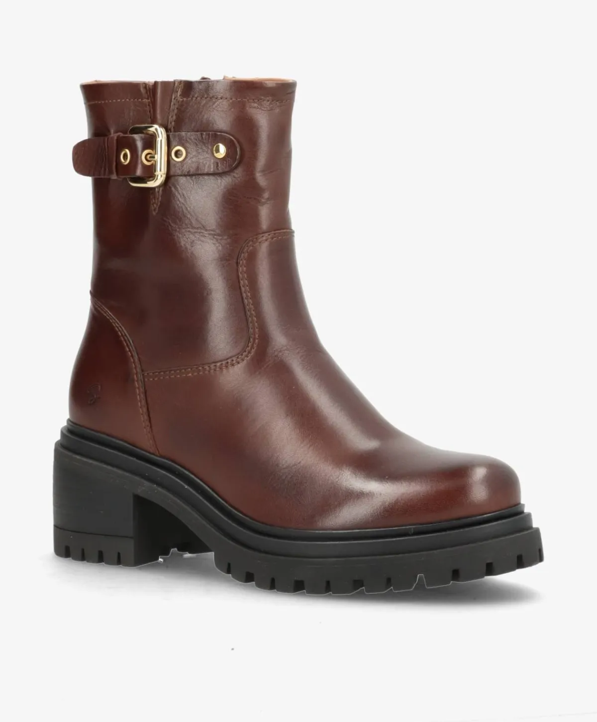 Dame Shoedesign Copenhagen RIVET - læder - Biker støvler Dame