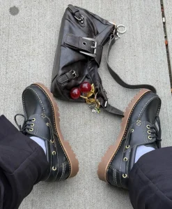 Dame phenumb copenhagen RUDDER-X - læder - Sejlersko Unisex