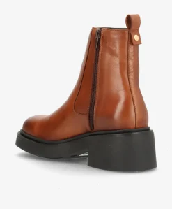 Dame Shoedesign Copenhagen SADDLE - læder - Chelsea støvler Dame