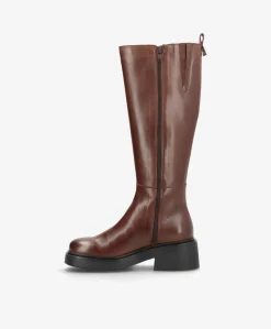 Dame Shoedesign Copenhagen SADDLE LONG - læder - Lange støvler Dame