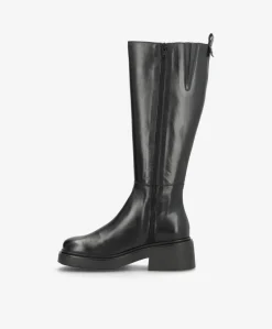 Dame Shoedesign Copenhagen SADDLE LONG - læder - Lange støvler Dame