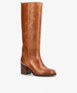 Dame phenumb copenhagen SADIE LONG - Dame Lang støvle med hæl - læder