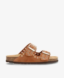 Dame Shoedesign Copenhagen SKYLAR S - ruskind - Sliders Dame