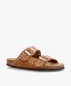 Dame Shoedesign Copenhagen SKYLAR S - ruskind - Sliders Dame