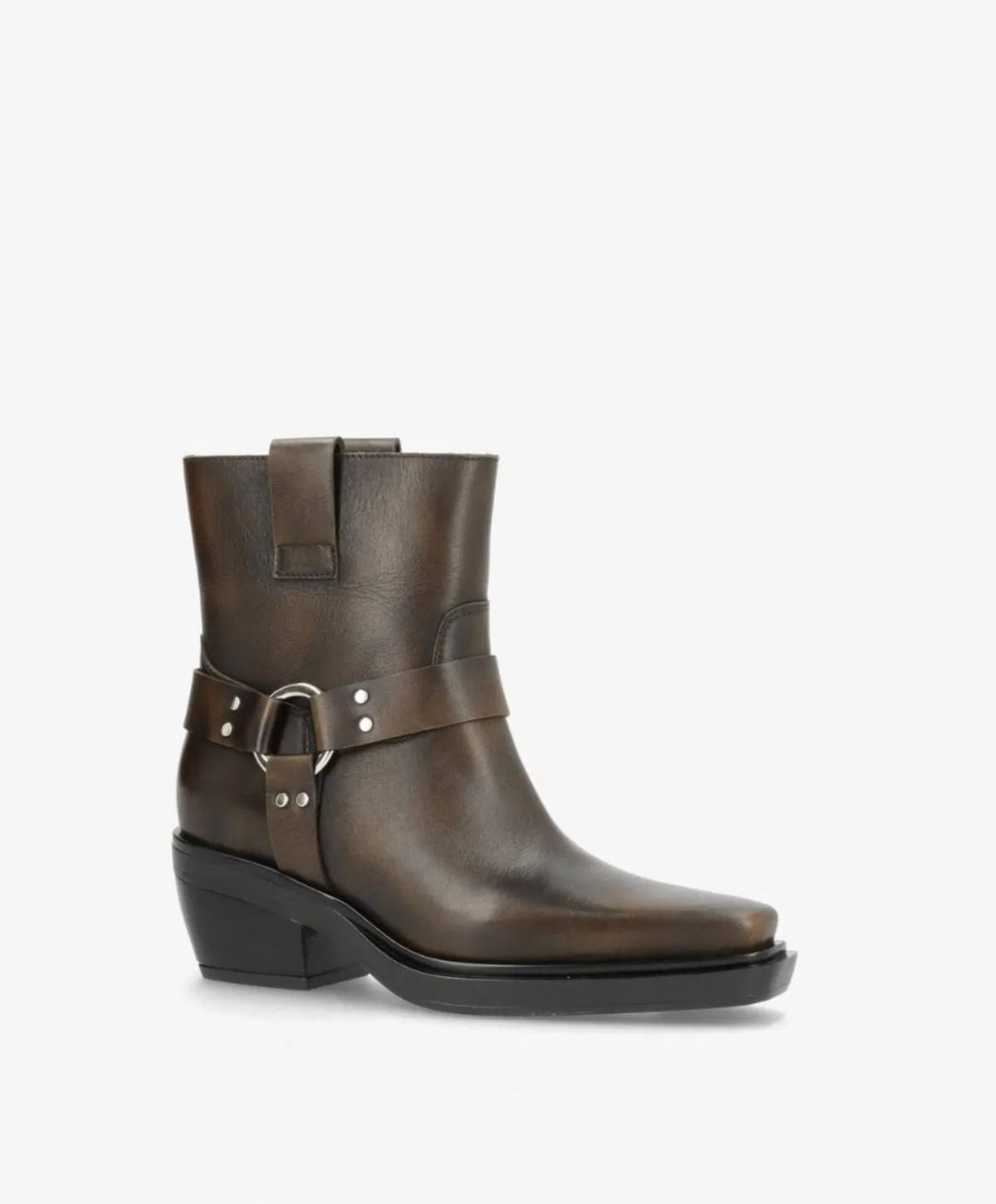 Dame phenumb copenhagen STORM - Dame Biker støvle med hæl - læder