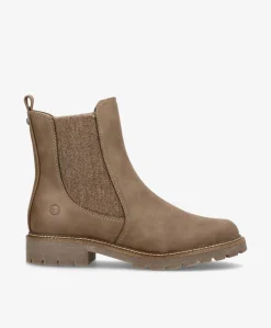 Dame Tamaris Støvle - Dame - Taupe - 1-25483-45