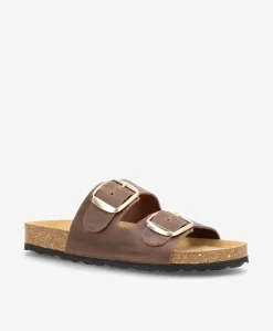 Dame Shoedesign Copenhagen TOPIC 2.0 - Sandal - Mørk Brun