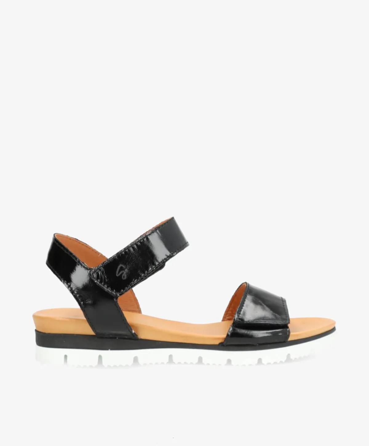 Dame Shoedesign Copenhagen TOSCANA P - lak læder - Flade sandaler