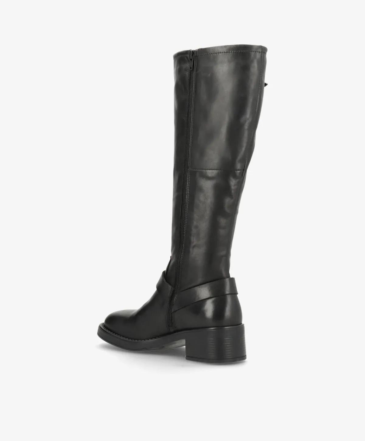 Dame Shoedesign Copenhagen TYLER - Lang biker støvle - læder