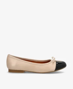 Dame Shoedesign Copenhagen VERONICA P - Ballerinaer - Beige Lak