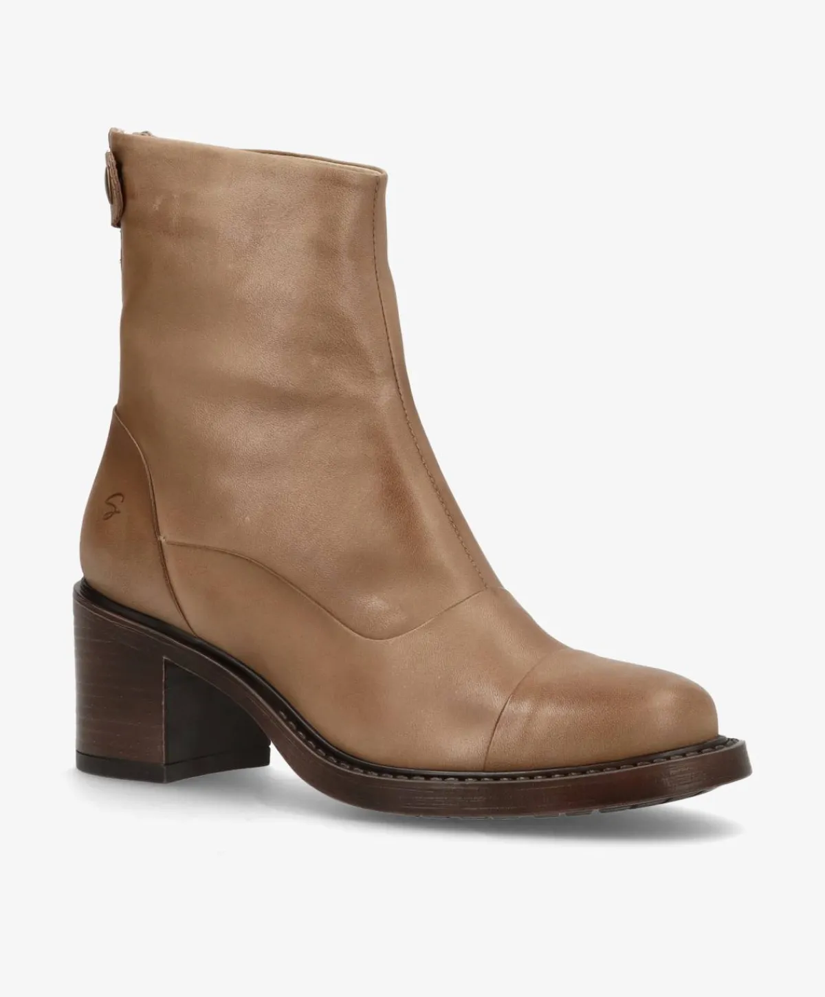 Dame Shoedesign Copenhagen VICTORIA - Ankel støvle med hæl - læder