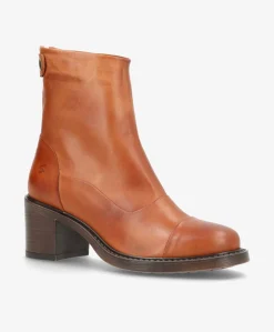 Dame Shoedesign Copenhagen VICTORIA - Ankel støvle med hæl - læder