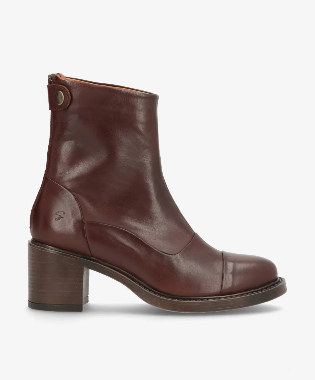 Dame Shoedesign Copenhagen VICTORIA - Ankel støvle med hæl - læder