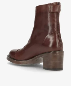 Dame Shoedesign Copenhagen VICTORIA - Ankel støvle med hæl - læder