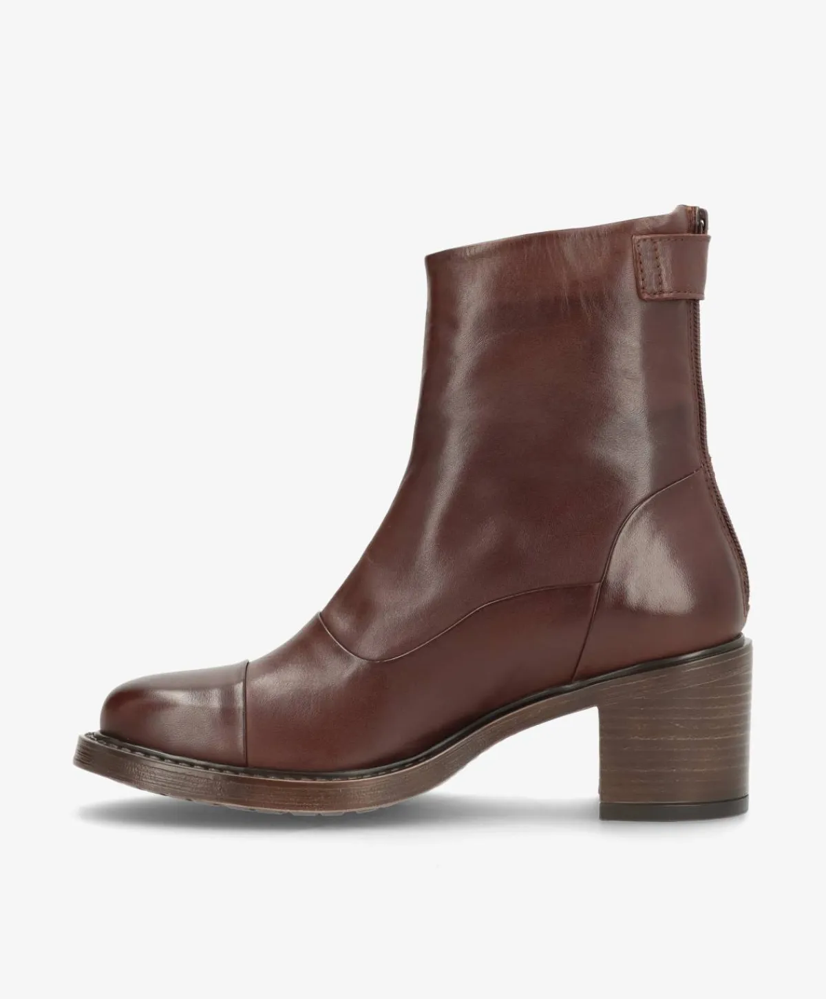 Dame Shoedesign Copenhagen VICTORIA - Ankel støvle med hæl - læder