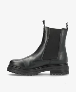 Dame Shoedesign Copenhagen VISTA SEA WARM - Dame Støvle - Black - 100% uldfoer