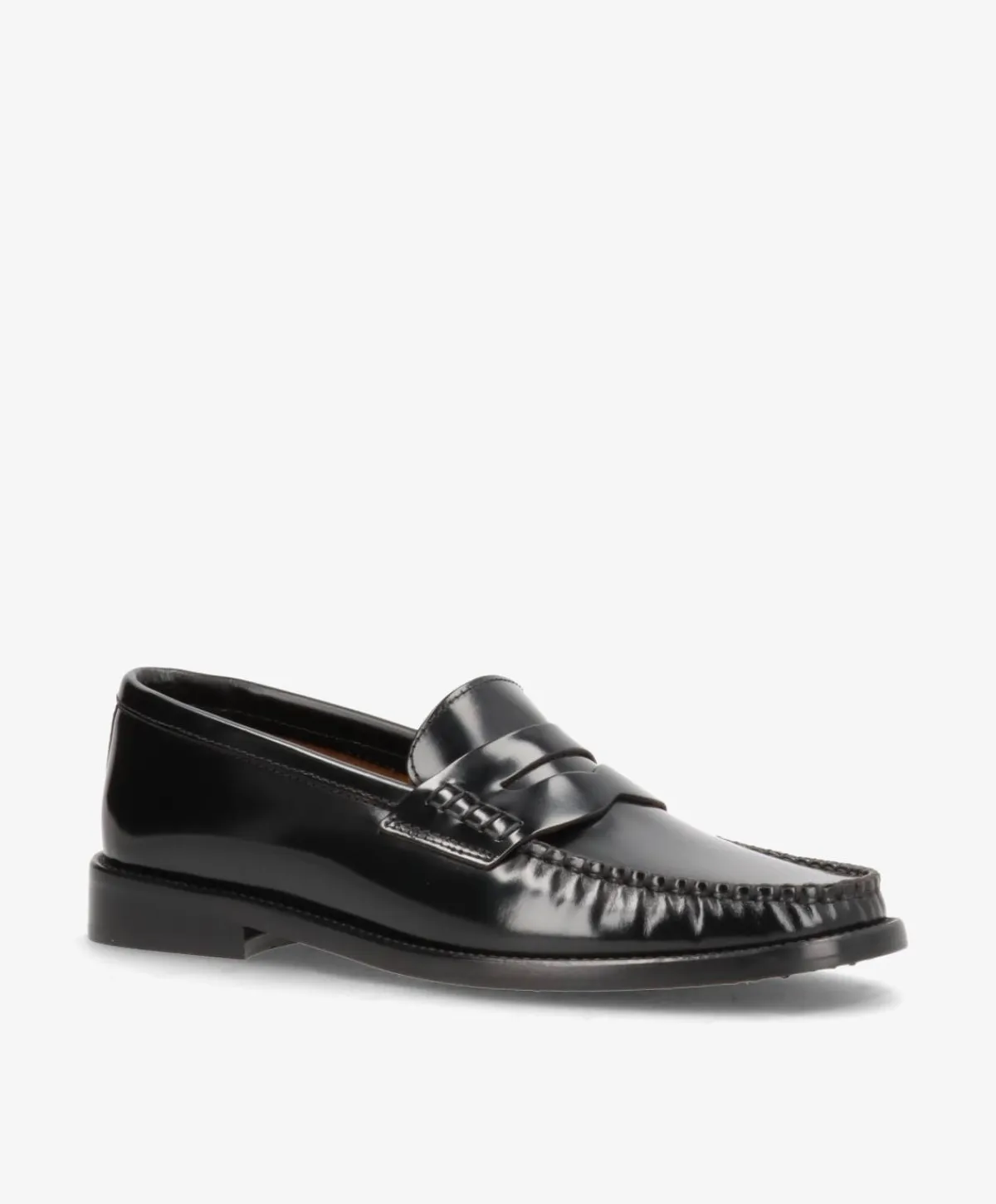 Dame phenumb copenhagen YORK P - Dame loafer - Sort Polido læder