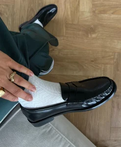 Dame phenumb copenhagen YORK P - Dame loafer - Sort Polido læder